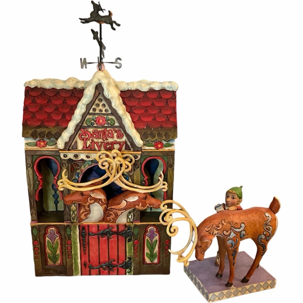 Jim Shore Santa's Livery #4013888